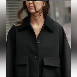 Zara | Jackets & Coats | Zara Mixed Bomber Jacket Zw Collection